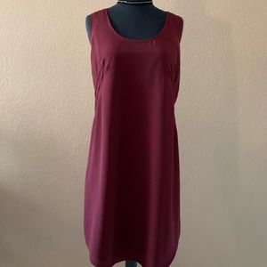 Burgundy Dress